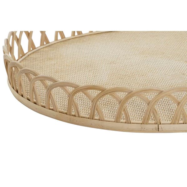 Bordsdekoration DKD Home Decor Brun Bambu (58 x 58 x 9 cm)