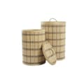 Miniatyrbild 4 av 4: Korg - set DKD Home Decor 40 x 40 x 63 cm Bambu