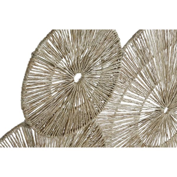 Vægdekoration DKD Home Decor Brun Natur Tropisk 115 x 1 x 45 cm