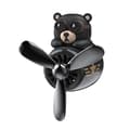 Pikkukuva 1 / 7: Harco Bear pyörivillä tuulettimen lapoilla Raikastin auton tuuletusklipsit Tarvikkeet Musta