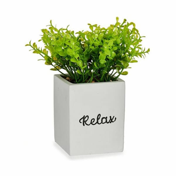 Dekorativ plante Ibergarden HY2-39 Plastik Cement Ark Lille 13 x 18 x 13 cm (6 enheder)