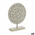 Miniatyrbild 1 av 2: Prydnadsfigur Mandala Vit 30 x 36 x 7 cm (6 antal)