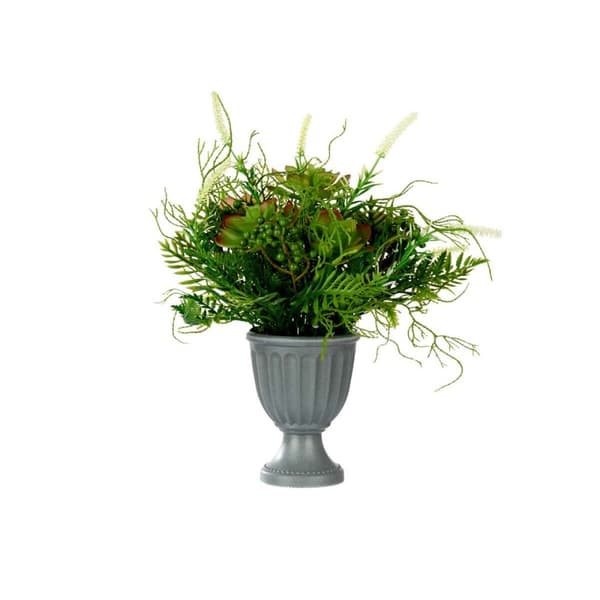 Dekorativ växt Ibergarden XD19-1369 Plast Vinglas 21 x 30 x 21 cm (6 antal)