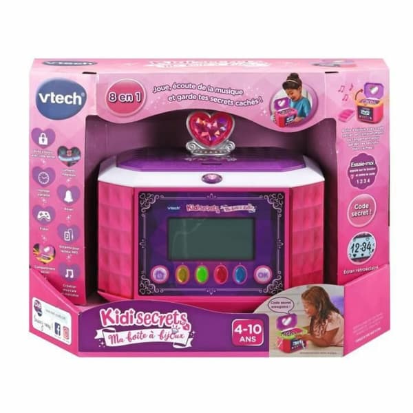 Smyckeskrin Vtech Ma Boite À Bijoux (FR) Multicolour Plast
