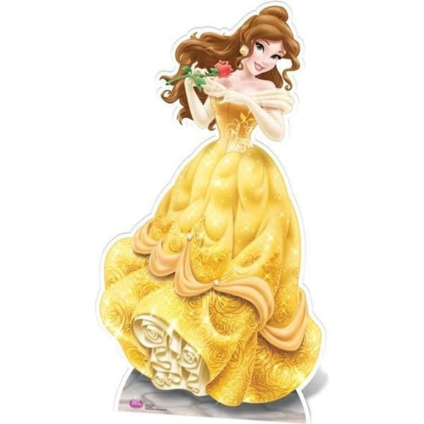 Figurin - Disney - Princess Belle - Verklig storlek - Ultralätt - Rumsdekoration