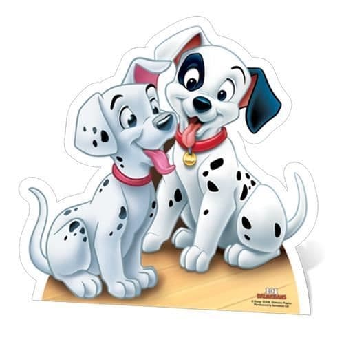 Figurin - Disney - 101 Dalmatiner - Verklig storlek - 90 cm - Ultralätt