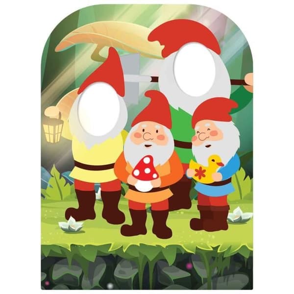 Pappersfigur - Trädgårdens anda - Barnsnorks - 131 cm - Både för män och kvinnor - Utomhusdekorativ