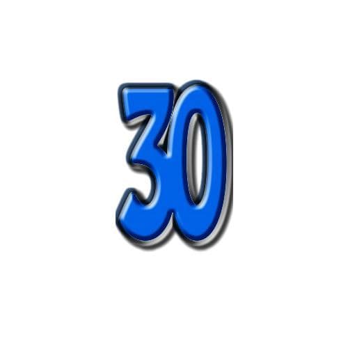 Jättefigur ''Number 30''