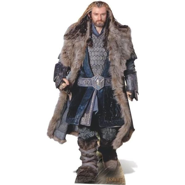 Figurin - The Hobbit - Thorin Oak Shield - Verklig storlek - 160cm - Dekorativ