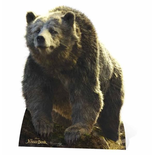 Disney Jungle Book Baloo figur i kartong