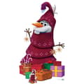 Miniatyrbild 1 av 3: Figurine - Disney - Frost 2 - Olaf utklädd - 164 cm - Juldekoration