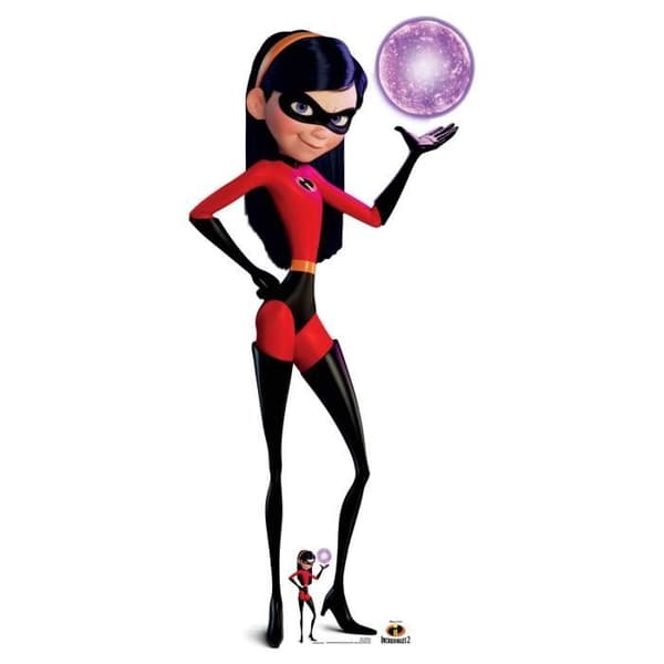 Violet The Incredibles Kartongfigur 148 cm