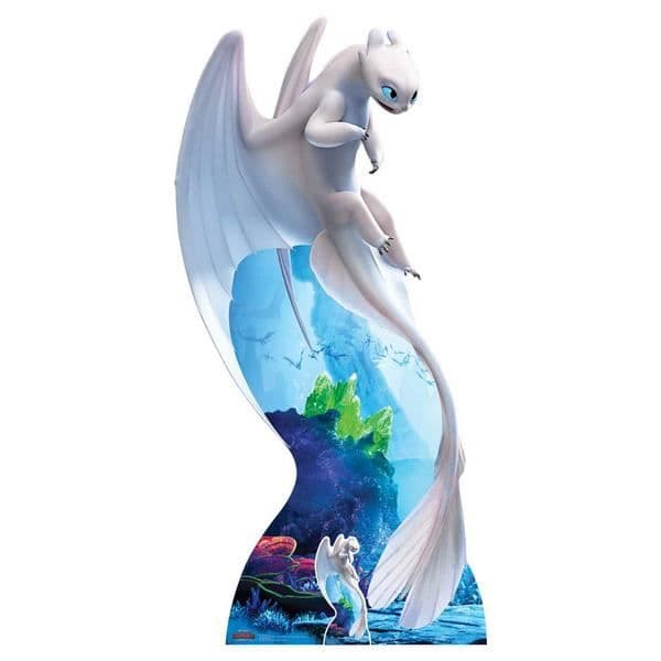 Figurine - DreamWorks - Furie Dragon 3 - Höjd 194 cm - Bredd 96 cm - Ultralätt