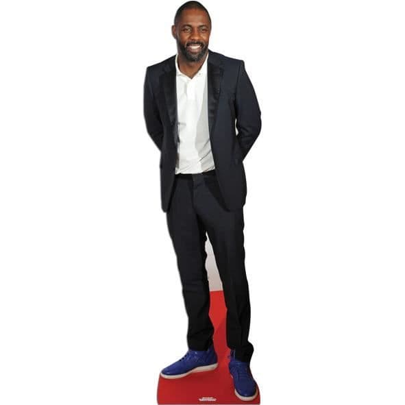 Figurine - Mixte - Idris Elba - Livsstorlek 189 cm - Ultralätt - Dekorativ