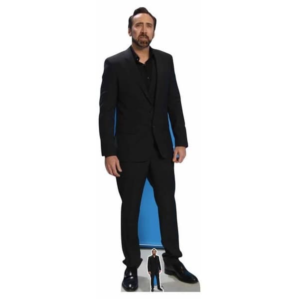 Figurine - Nicolas Cage - Livsstorlek - 186 cm - Ultralätt - Inredningsdekoration