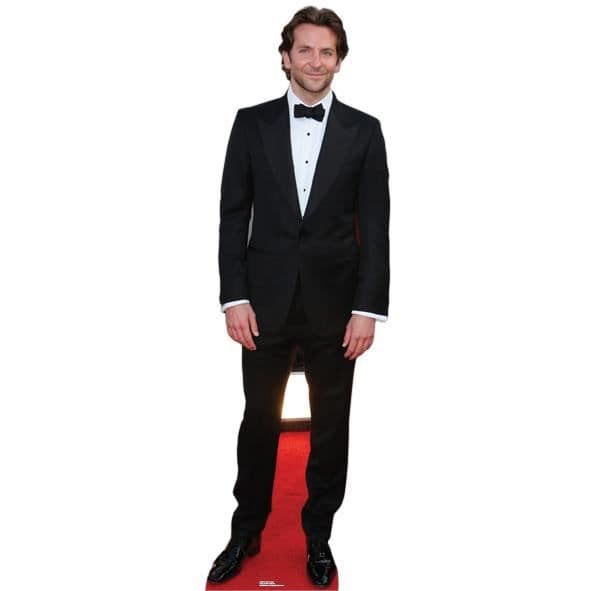 Livsstorlek kartongfigur Bradley Cooper 189cm