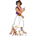 Miniatyrbild 1 av 3: Pappersfigur - Disney - Aladdin - Verklig storlek - H 185 cm - Dekorativ