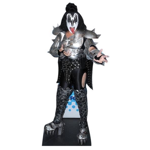 Pappfigur - Gene Simmons - 186 cm - Ultralätt - Inredning - Modernt stil