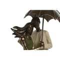 Miniatyrbild 1 av 3: Prydnadsfigur Home ESPRIT Grön Gyllene Par 12,5 x 8 x 25,5 cm