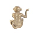 Miniatyrbild 3 av 3: Prydnadsfigur Home ESPRIT Gyllene Apa Tropiskt 14 x 10 x 14 cm (3 antal)
