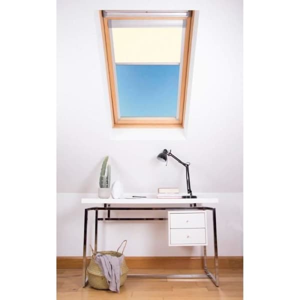 Bloc Skylight Blind för Takfönster Velux Blockering, Grädde, 603 x 782 mm - MK04