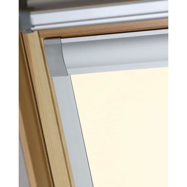 Bloc Skylight Blind för Takfönster Velux Blockering, Grädde, 603 x 782 mm - MK04
