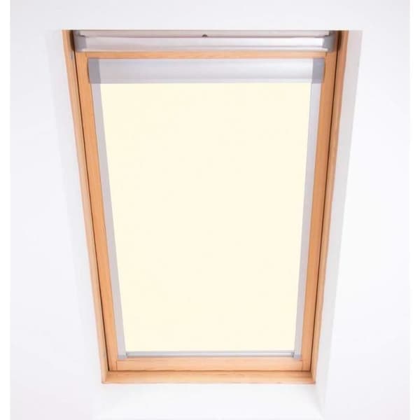 Bloc Skylight Blind för Takfönster Velux Blockering, Grädde, 603 x 782 mm - MK04
