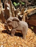 Miniatyrbild 3 av 5: Wudimals - Elefantfigur - K-PLAY