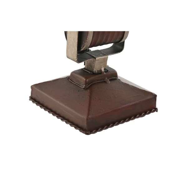 Prydnadsfigur Home ESPRIT Brun Silvrig Vintage 10 x 10 x 24 cm