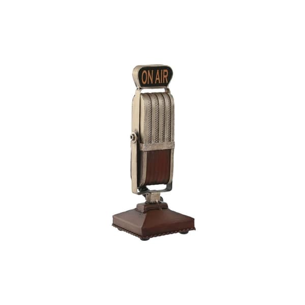 Prydnadsfigur Home ESPRIT Brun Silvrig Vintage 10 x 10 x 24 cm
