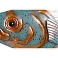 Miniatyrbillede 3 af 5: Vægdekoration Home ESPRIT Blå Multifarvet Gylden Fisk Middelhavet 70 x 4,5 x 25,5 cm (2 enheder)