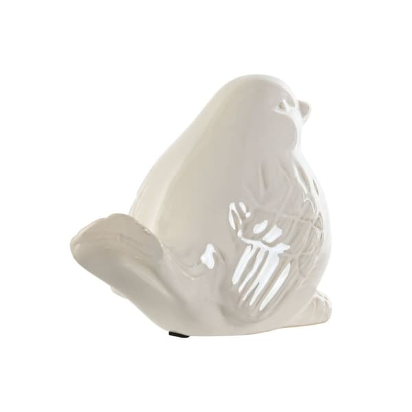 Dekorativ figur Home ESPRIT Hvid 17 x 12 x 14 cm