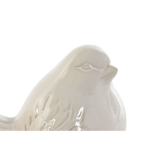 Dekorativ figur Home ESPRIT Hvid 17 x 12 x 14 cm