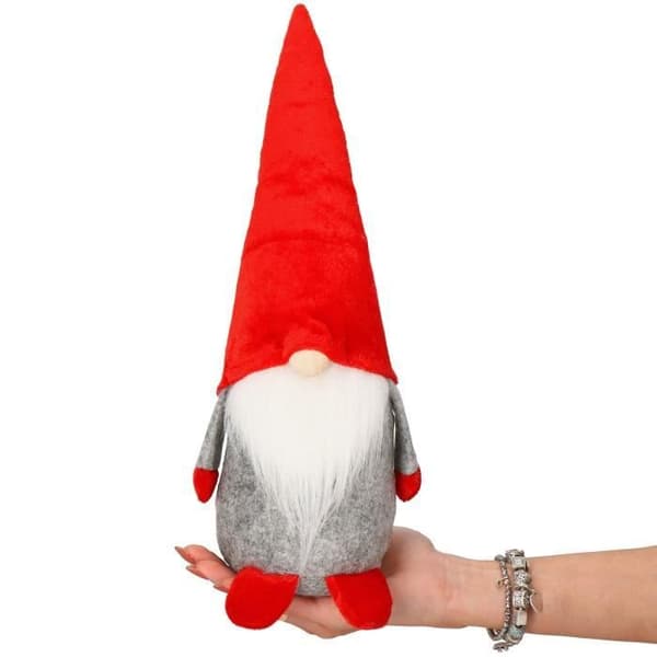 SPRINGOS® julfigur, jultomte, dekoration - 35 cm