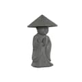 Miniatyrbillede 1 af 4: Dekorativ figur Home ESPRIT Grå Munk Orientalsk 30 x 30 x 51 cm