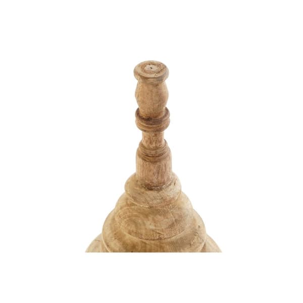 Prydnadsfigur DKD Home Decor Brun 12 x 12 x 34 cm