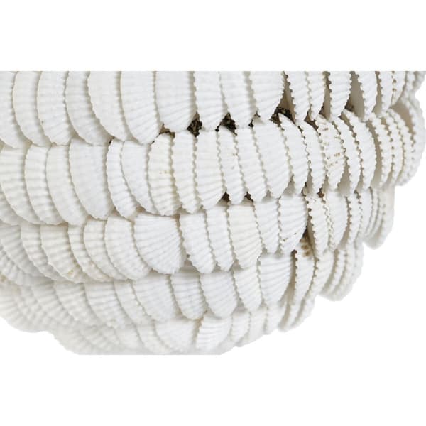 Dekorationsboll Home ESPRIT Vit 12 x 12 x 12 cm