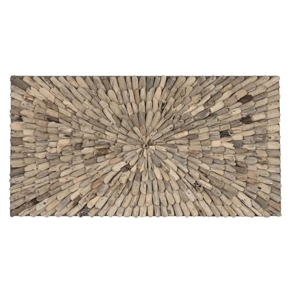 Seinäkoriste Home ESPRIT Luonnollinen Välimeren 120 x 10 x 60 cm