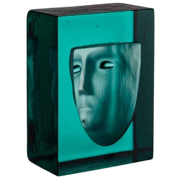 Block Azur Frost, Petrol Blue - Kosta Boda