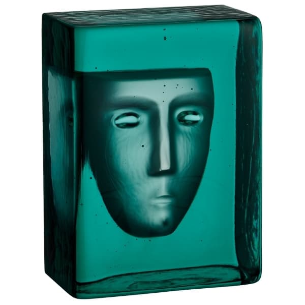 Block Azur Frost, Petrol Blue - Kosta Boda