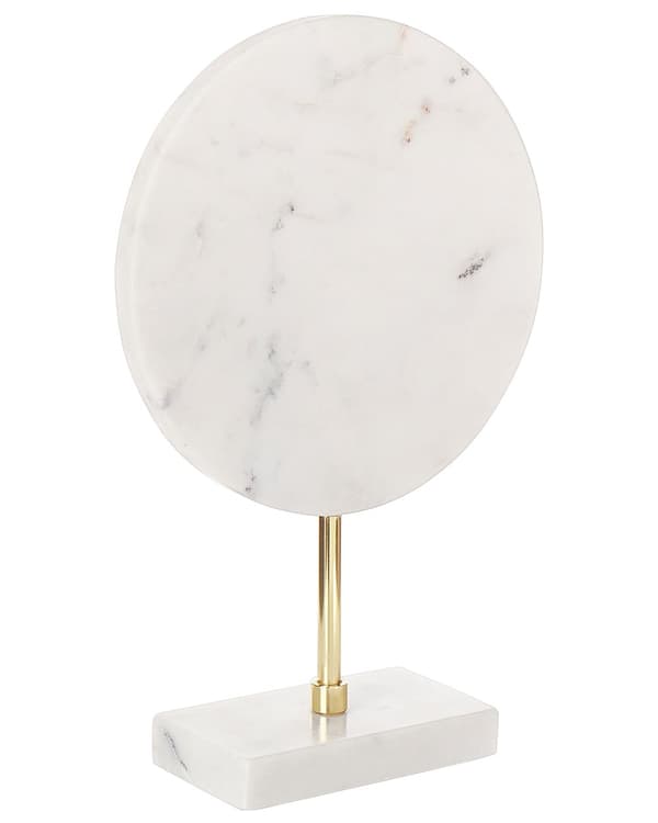 Dekoration Vit Marmor Minimalistisk Boho Heminredning Skulptur Prydnad