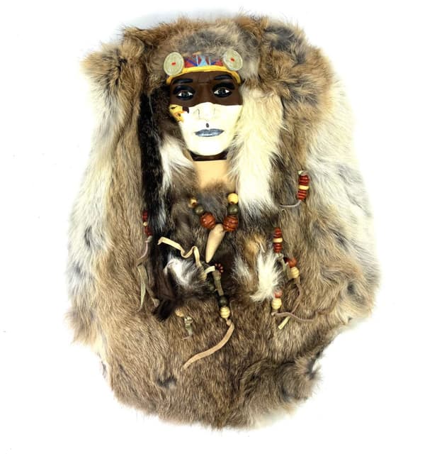 ceremonial native american wall mask