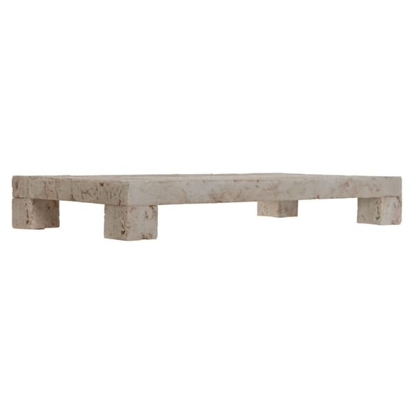 Pöytäkoriste Home ESPRIT Beige Kaupunki 34 x 17 x 4 cm