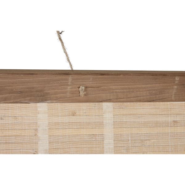 Vægdekoration Home ESPRIT Sort Natur Verdenskort 149 x 2 x 105 cm