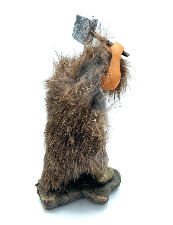 Viking warrior hand painted figure Hammer