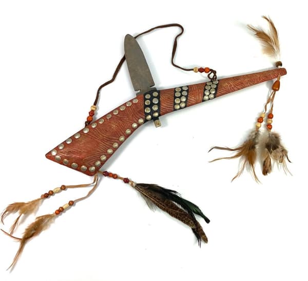 Native american warstock war club