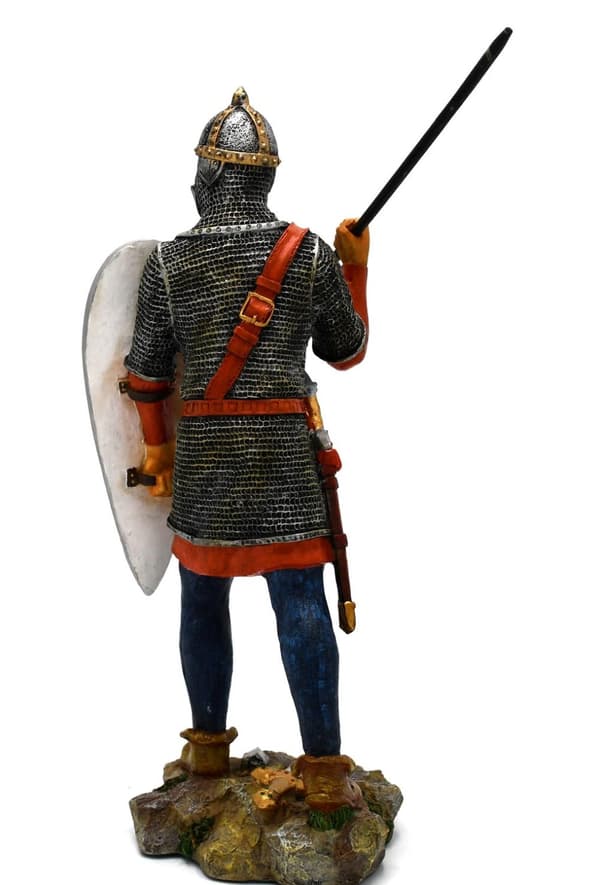 Large hand painted knight