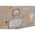 Pikkukuva 2 / 4: Koristerasia Home ESPRIT Monivärinen Luonnollinen Puu MDF 36 x 21 x 18 cm
