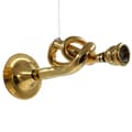 Miniatyrbillede 5 af 5: Armstrong Blues Glass Trumpet Knot, Unique - Kosta Boda