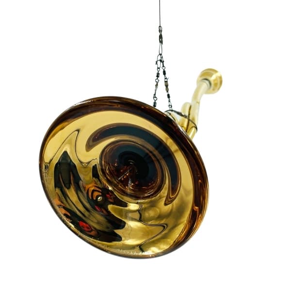 Armstrong Blues Glastrumpet Loop, Unik - Kosta Boda